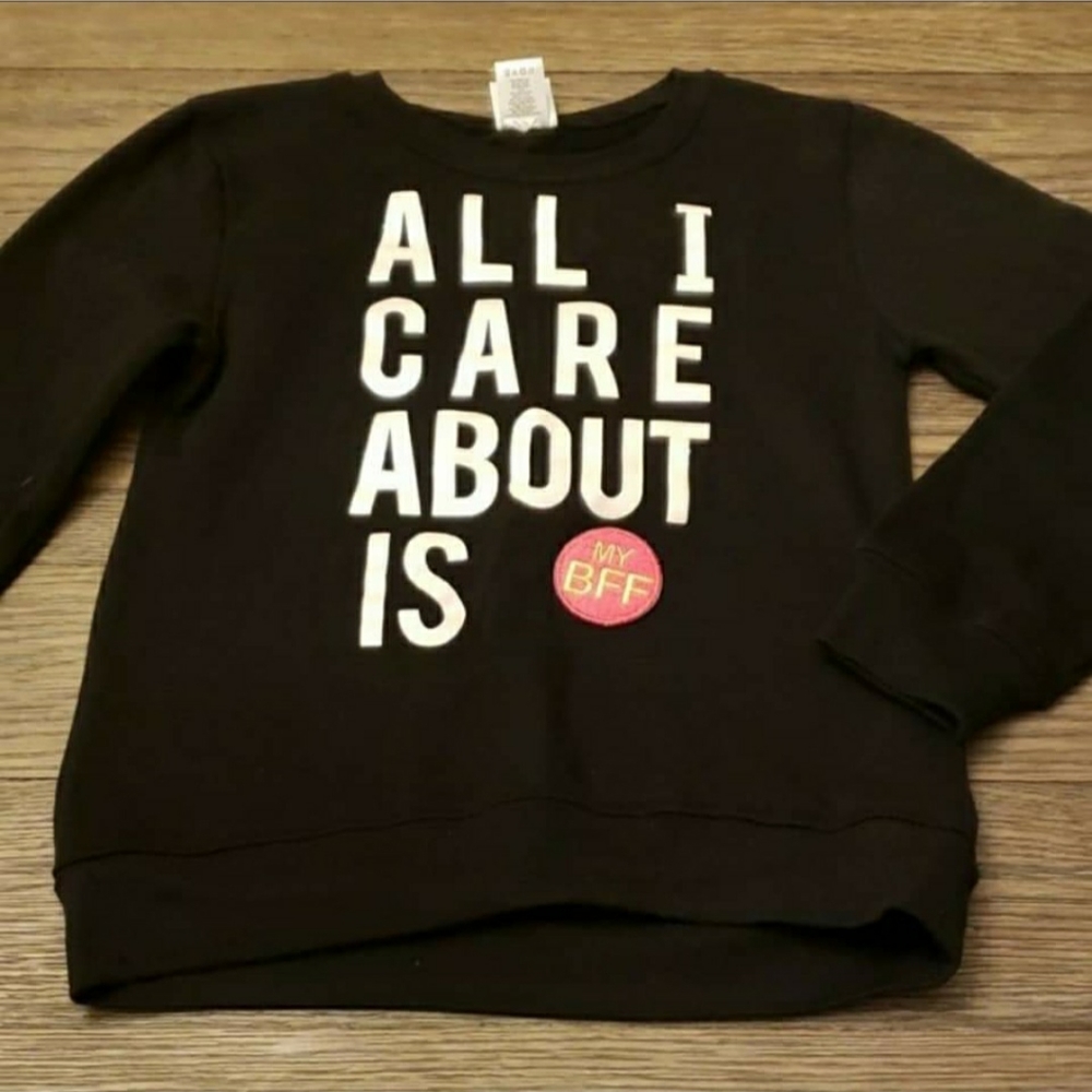 Girls Cold Crush black sweatshirt size XL 14/16
